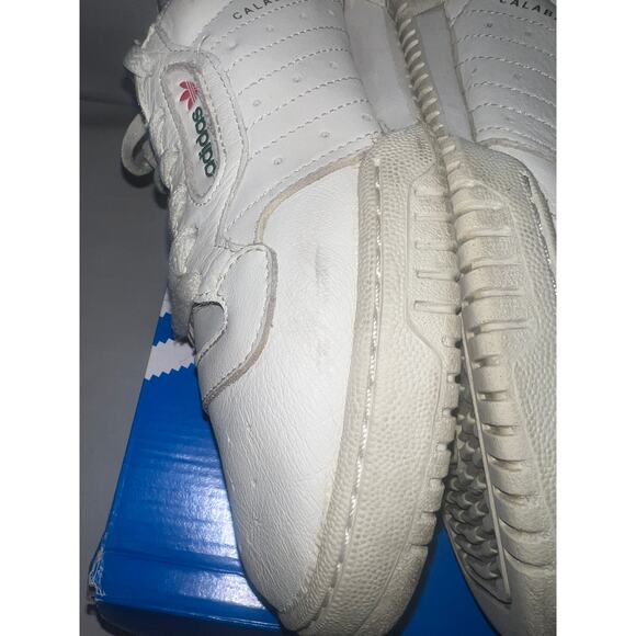 Adidas Yeezy Powerphase Calabasas Core White - Size 9 - Picture 6 of 9